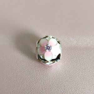 Pandora Jewelry - PANDORA openwork pink magnolia flower charm Pandora Jewelry - PANDORA openwork pink magnolia flower charm